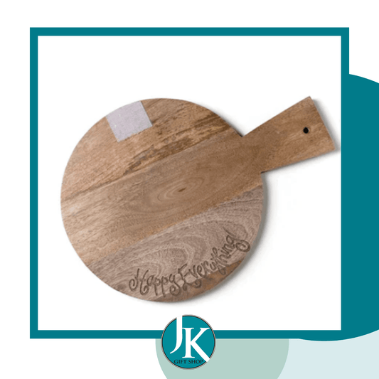 Wooden Mini  Serving Board 10" Happy Everything
