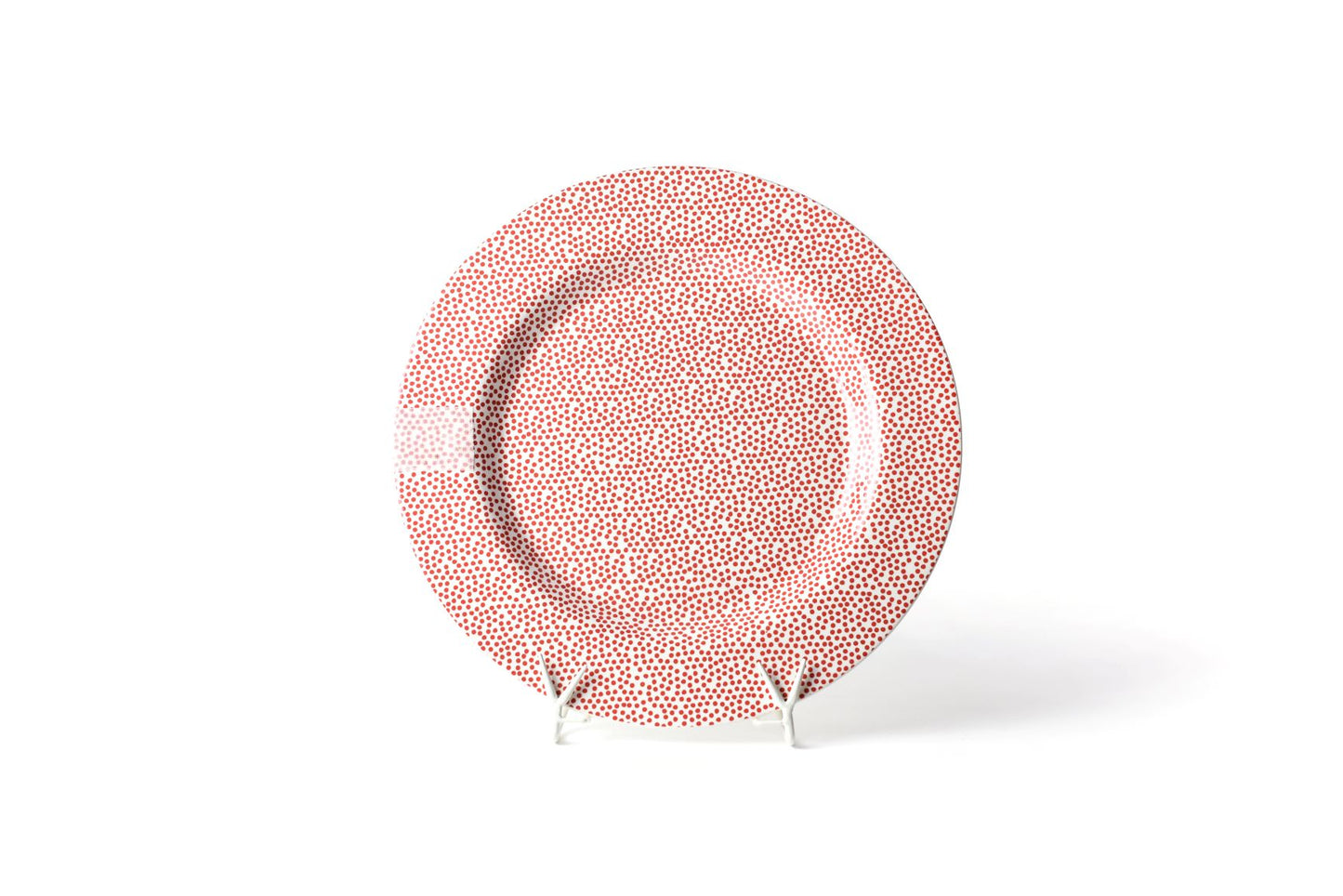 Red Small Dot Big Entertaining Round Platter Happy Everything