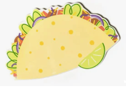 2022 Taco Spring Party Mini Attachment Happy Everything at JK Gift Shop Ohio