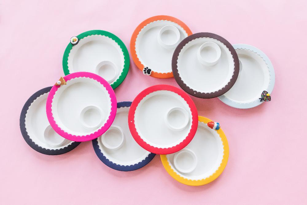 Band Together Silicone Chip Dip Platter Band collection