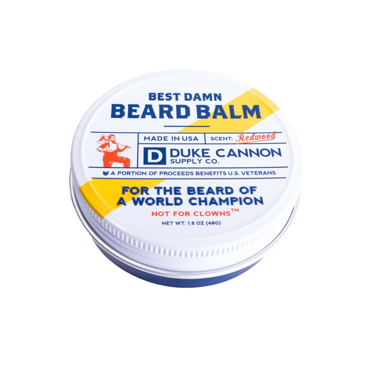 Best Damn Redwood Scented Beard Balm
