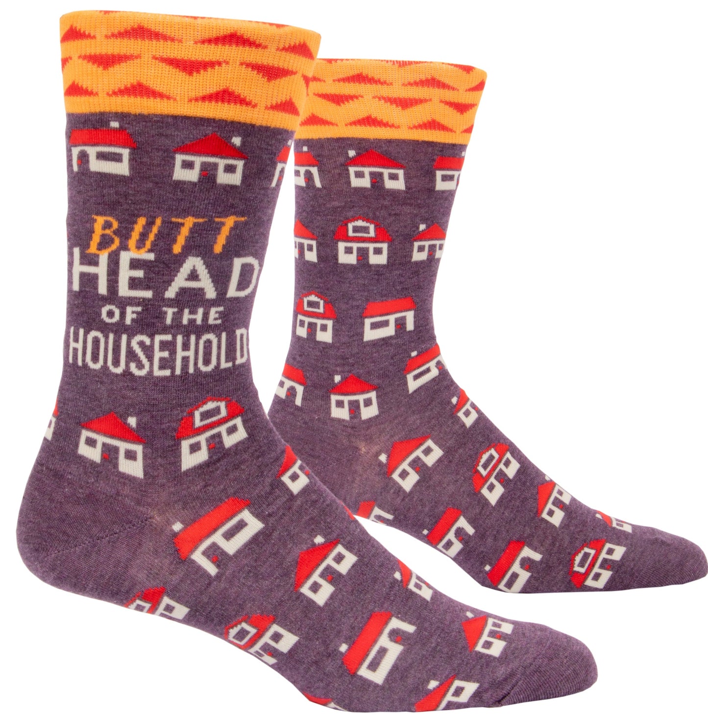 Butthead of Household Mens Crew Socks