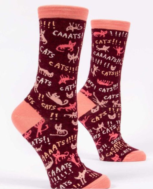 Cats! Women's Crew Socks