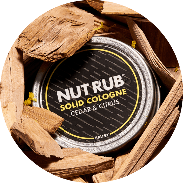 Cedar & Citrus Nut Rub Solid Cologne