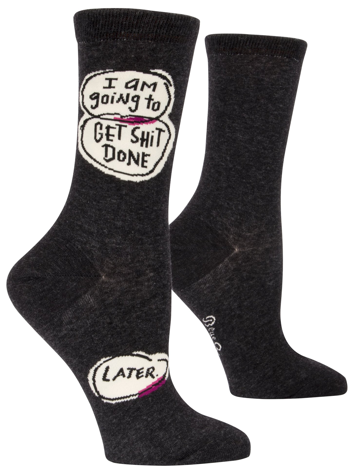 Get Sh*t Done Later Womens Crew Socks