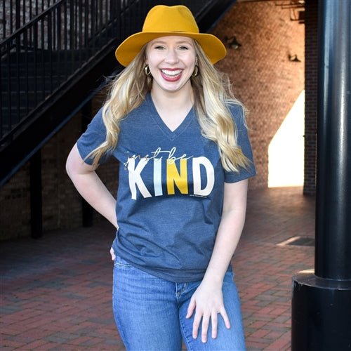 Just Be Kind V Neck Tee