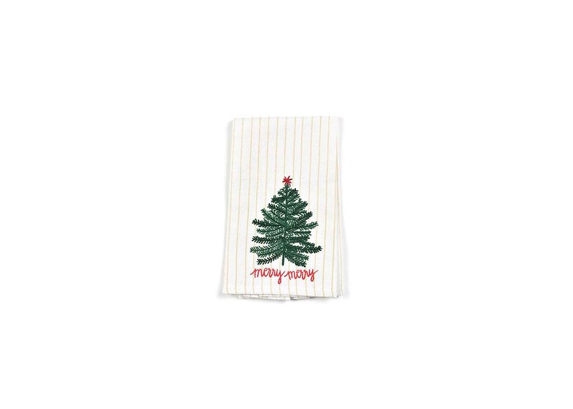 Merry Merry Tree Holiday Hand Towel by Coton Colors