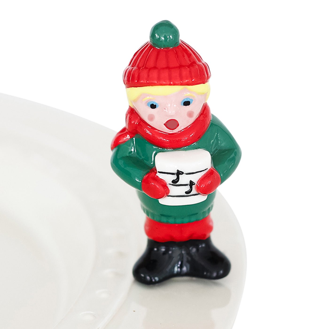 Nora Fleming Mini Caroler A287 Fa-La-La