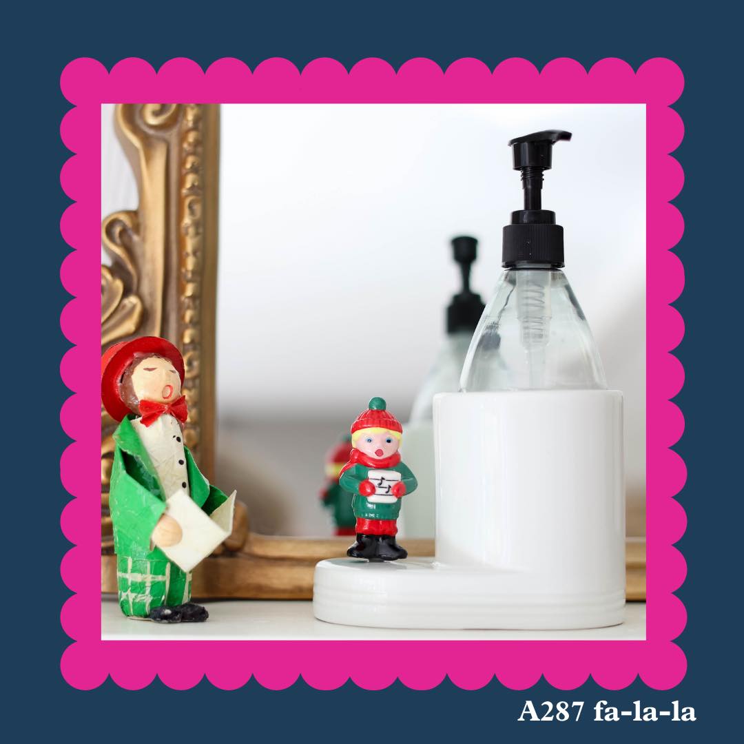 Nora Fleming Mini Caroler A287 Fa-La-La