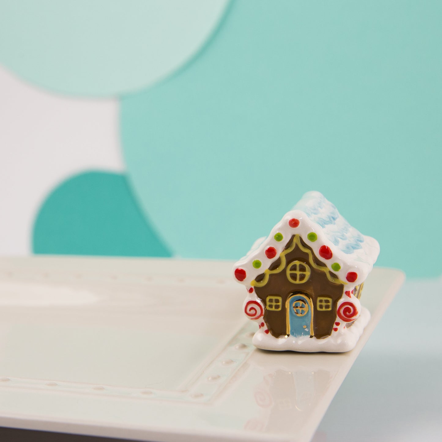 Nora Fleming Mini Gingerbread House A218 Candyland Lane