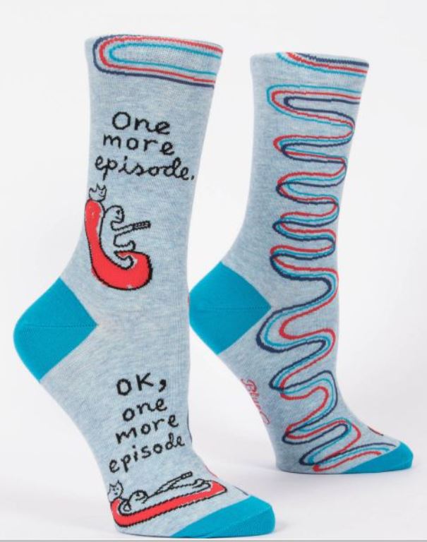 One More Episode Women's Crew Socks