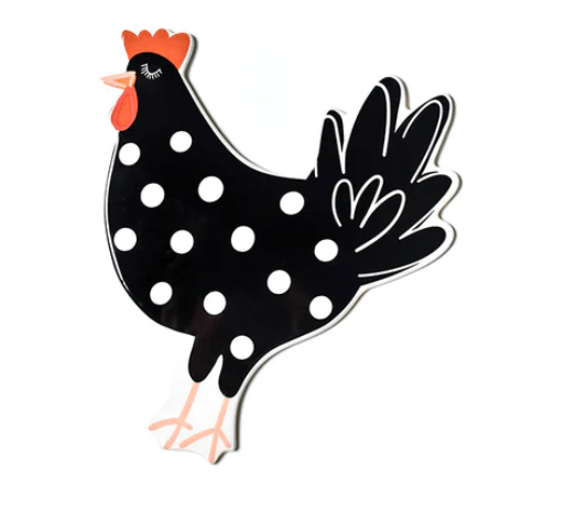 Polka Dot Chicken Big Attachment Happy Everything