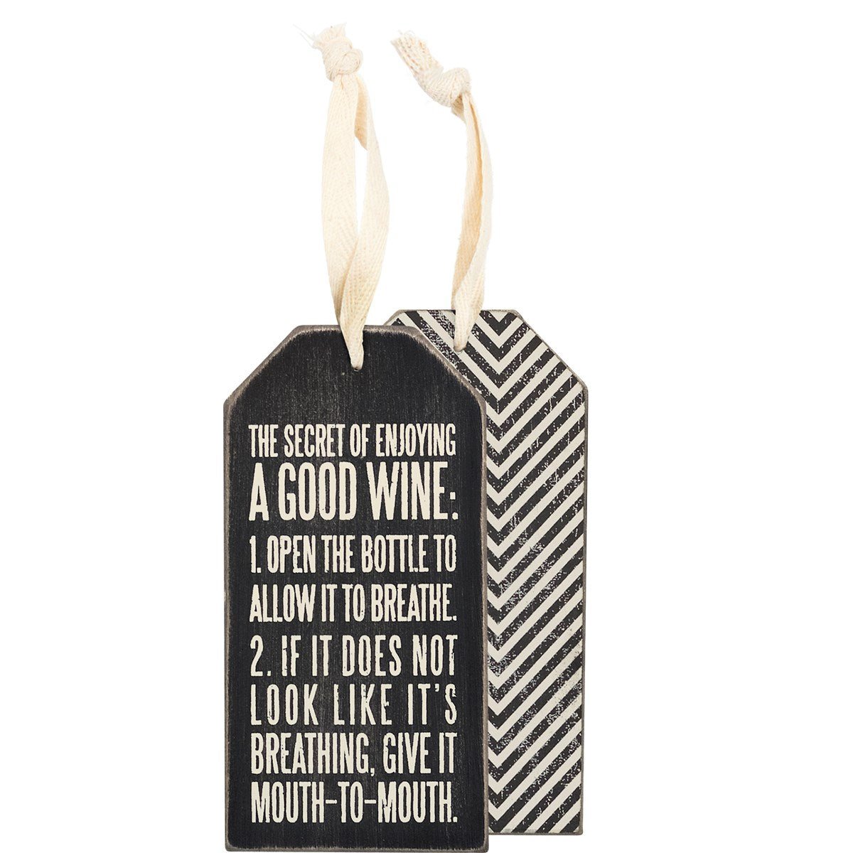 Bottle Tag Wine Mouth to Mouth