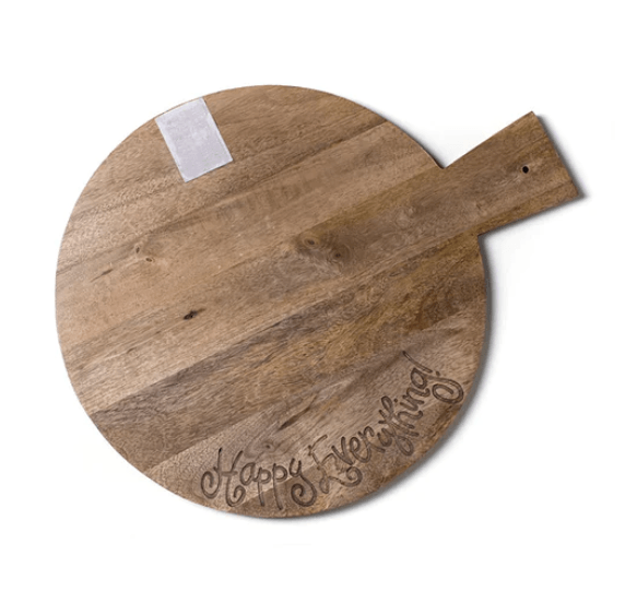 Wooden Happy Everything Big Serving Board